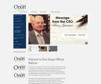 Oriongroup.co.za(Orion Group) Screenshot