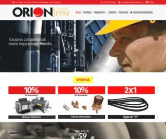 Orionguatemala.com(ORION, S.A) Screenshot