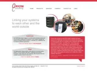 Orionltd.co.uk(Orion Consulting) Screenshot