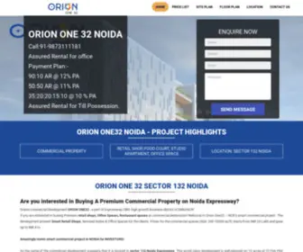 Orionone32.info(Orion One 32 Sector 132 Noida) Screenshot