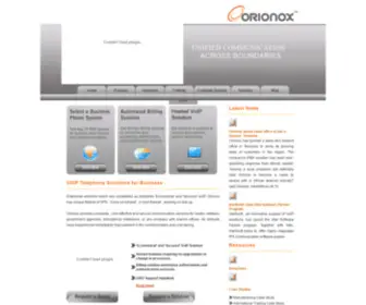 Orionox.com(Orionox) Screenshot