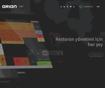 Orionpos.com(Orion POS) Screenshot