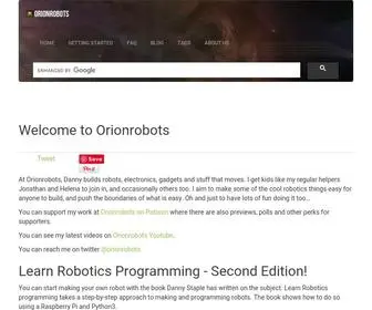 Orionrobots.co.uk(Orionrobots) Screenshot