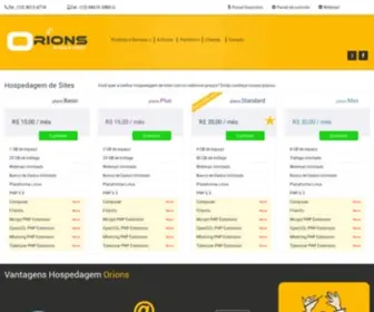 Orions.com.br(Registro de domínios) Screenshot