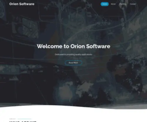 Orionsoftware.com(Orion Software) Screenshot
