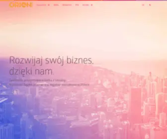 Orionwork.pl(Professional work agency) Screenshot