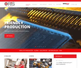 Oris.com.tr(ORİS Oto Radyatör) Screenshot