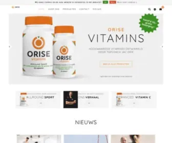 Orise.nl(Orise Vitamines) Screenshot