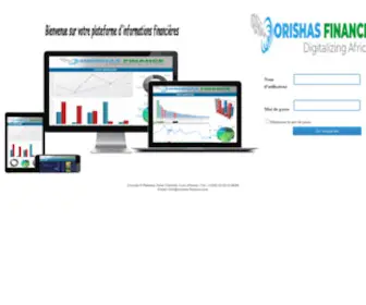 Orishas-Finance.net(Orishas Finance :: Spécialiste de la collecte) Screenshot