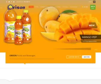 Orisonaqua.com(Orison Aqua) Screenshot