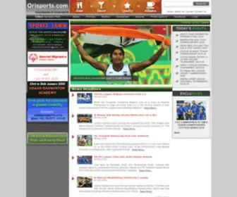 Orisports.com(An Encyclopedia of Sports) Screenshot