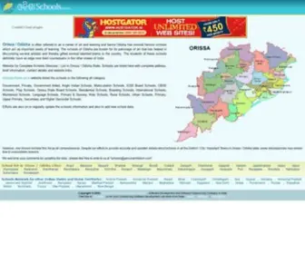 Orissaschools.co.in(Orissa) Screenshot