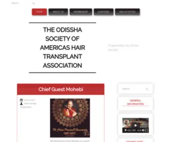 Orissasociety.org(WordPress) Screenshot