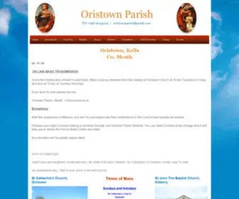 Oristownparish.com(Oristown Parish Home) Screenshot