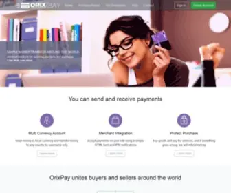 Orixpay.com(このドメインはお名前.comで取得されています) Screenshot