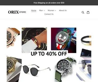 OrixStore.com(Orix Store) Screenshot