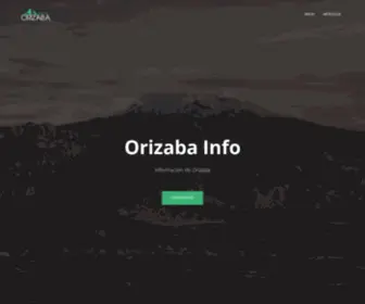 Orizaba.info(Bienvenidos a Orizaba Info) Screenshot