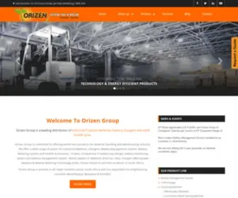 Orizengroup.com Screenshot