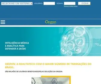 Orizonbrasil.com.br(Simplificando a Saúde) Screenshot