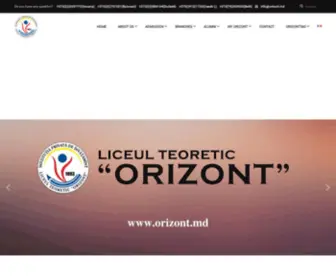 Orizont.org(Liceul Teoretic Orizont) Screenshot