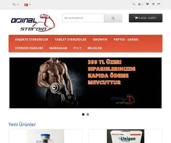 Orjinalsteroid1.com(Kapıda ödeme steroid) Screenshot