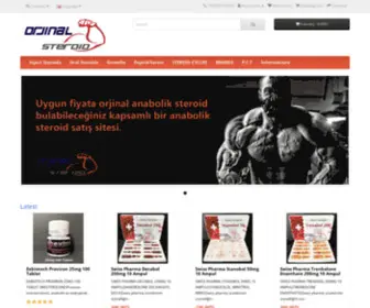 Orjinalsteroid3.com(Kapıda ödeme steroid) Screenshot