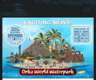 Orkacovehotel.com(AWAKEN TO A DIFFERENT WORLD) Screenshot