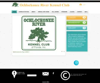 ORKC.com(Ochlockonee River Kennel Club) Screenshot