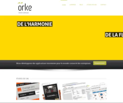 Orke.fr(Conseil en transformation digitale) Screenshot