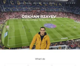 Orkhanrza.com(Marketing) Screenshot