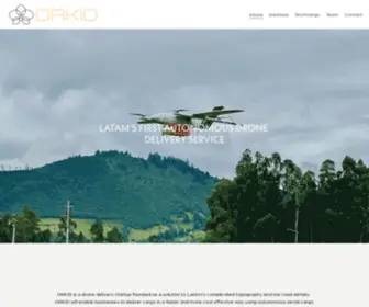 Orkid.tech(Drone delivery startup) Screenshot