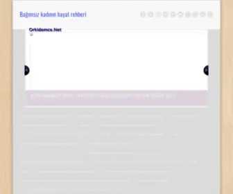 Orkidemce.net(Bağımsız) Screenshot