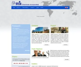 Orkimweb.com(ORKIM Chemicals Inc) Screenshot