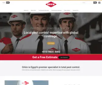 Orkin.com.eg(Orkin Egypt) Screenshot