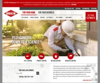 Orkin.com(Orkin Termite Treatment) Screenshot