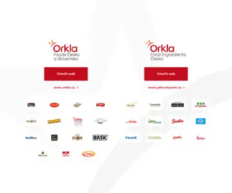 Orkla.cz(Esko a Slovensko) Screenshot