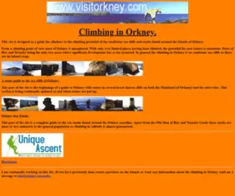 Orkney-Seastacks.co.uk(A Climbers guide to Orkney) Screenshot