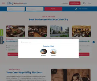 Orkosappointment.com(Local Search Engine in Kolkata) Screenshot