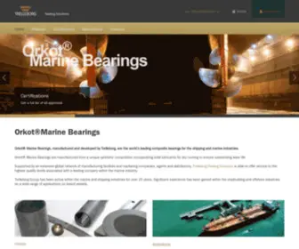 Orkot.com(Orkot Marine Bearings) Screenshot