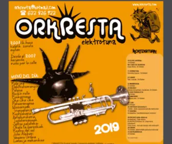 Orkresta.com(ORKRESTA txaranga elektrikoa) Screenshot