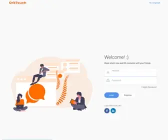 Orktouch.com(Share & grow the world's knowledge) Screenshot