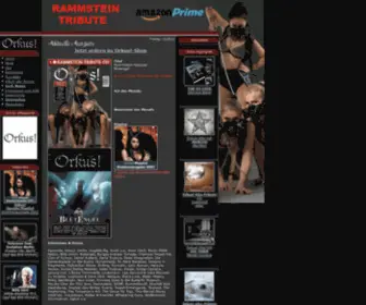 Orkus.de(Das Magazin für Dark Rock) Screenshot