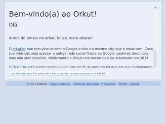 Orkut.br.com(Entrar) Screenshot