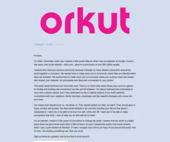 Orkut.com(Orkut) Screenshot