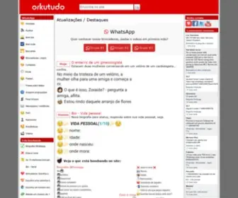 Orkutudo.com(Tudo para WhatsApp e Facebook) Screenshot