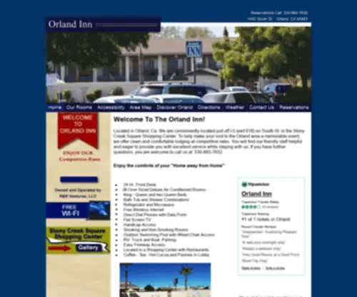 Orlandinn.com(Orland Inn Motel) Screenshot