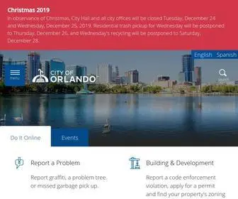 Orlando.gov(City of Orlando) Screenshot