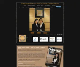 Orlandoadvanceddentists.com(Dr. Patricia Roach) Screenshot