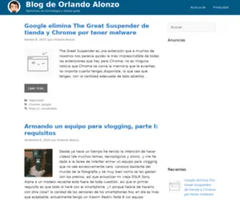 Orlandoalonzo.com.mx(Blog de Orlando Alonzo) Screenshot