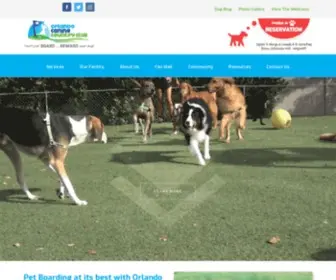 Orlandocaninecc.com(Pet Boarding Orlando FL with OCCC) Screenshot